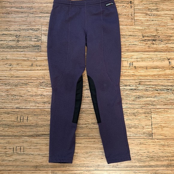 Kerrits Kids performance knee patch riding pants. Size girls Large - Picture 5 of 5